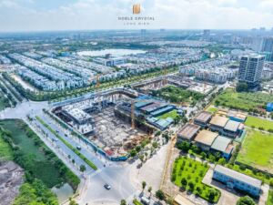 tiến độ xây dựng dự án noble crystal long biên tháng 11/2025