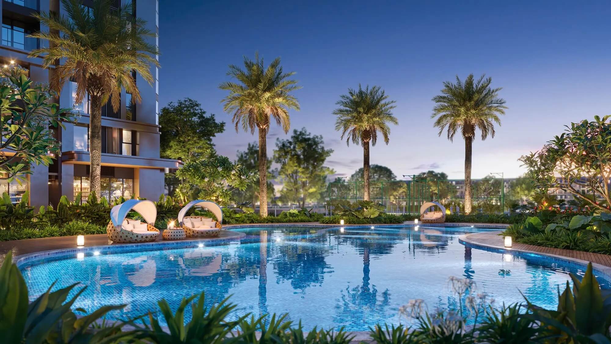 tiện ích dự án the magnolia long biên