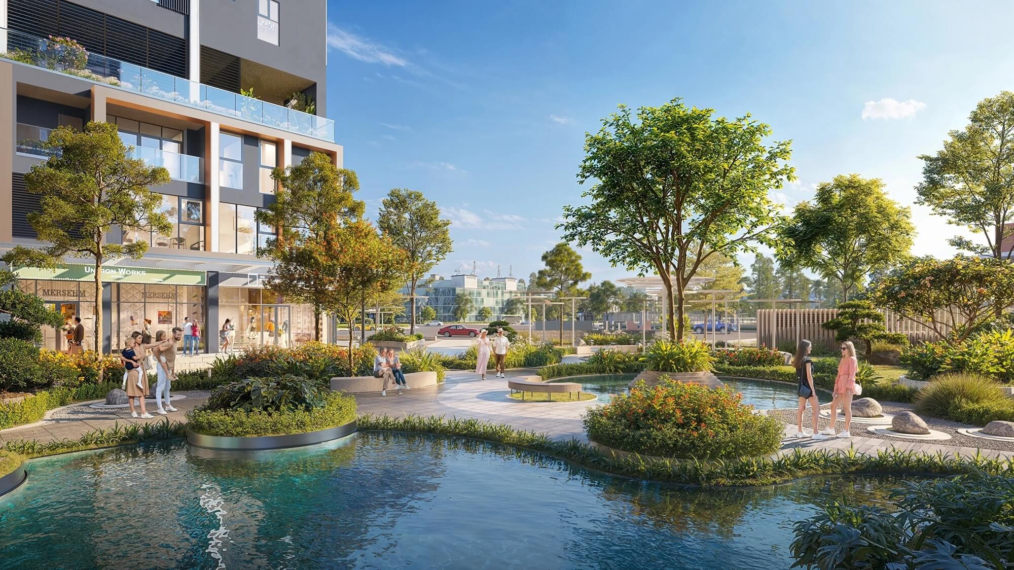 tiện ích dự án the magnolia long biên